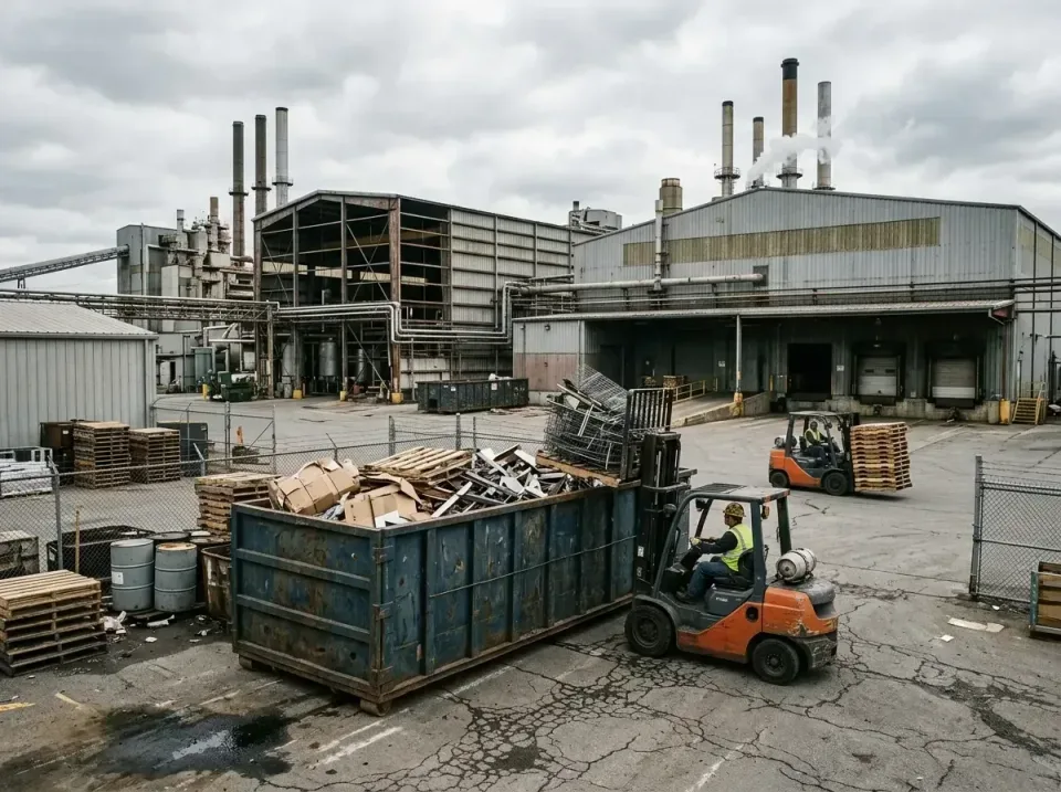industrial-factory-scrap-conta-003 — frequently asked questions, Cheap Roll-off Dumpster Rentals in Beaver Falls, PA
